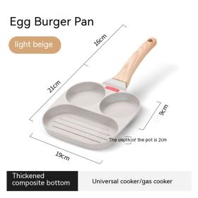 Convenient Omelet Tool Three-in-one Non-stick Pan