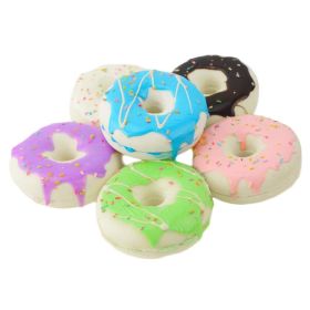 6 Pcs Fake Donuts Simulation Cakes Artificial Food Cake Bakery Decor Kitchen Display Replica Prop