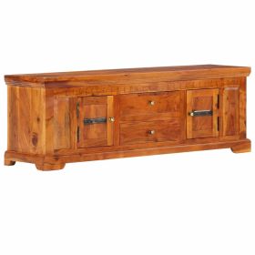 TV Cabinet 46.8"x11.8"x15.7" Solid Acacia Wood