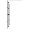 Walk-in Shower Screen Clear Tempered Glass 35.4"x76.8"