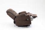 Lounge chair lift chair relax sofa chair sitting room furniture sitting room power supply elderly electric lounge chair (180 degree lying flat)