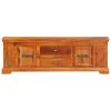 TV Cabinet 46.8"x11.8"x15.7" Solid Acacia Wood