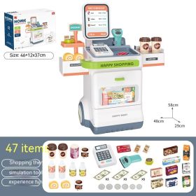 Children's Toys Suit Educational Medical Small Clinic Toys (Option: Supermarket Radio 47PCs Set-Battery Self Provided)