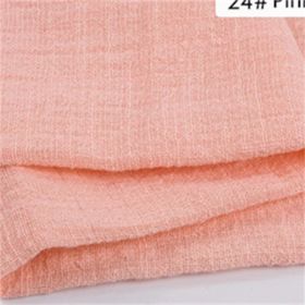 Party Dining-table Decoration Raw Edge Placemat (Option: 24 Pink-42x 42cm)