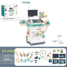 Children's Toys Suit Educational Medical Small Clinic Toys (Option: 26PCS Set Low Configuration-Battery Self Provided)