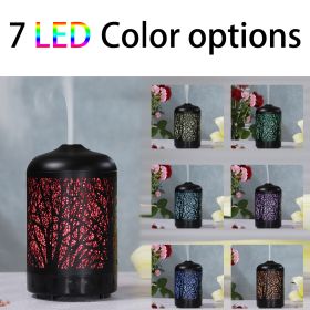 High Quality Colorful Night Light Aroma Machine Scent Ultrasonic Aromatherapy Essential Oil Diffuser (plug: US)