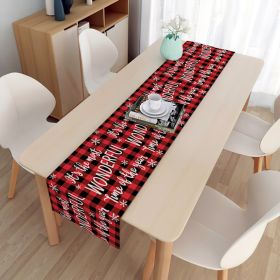 Table Towel Placemat Dustproof Tablecloth (Option: 10 Style-33 X180cm About 160g)