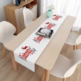 Table Towel Placemat Dustproof Tablecloth (Option: 6 Style-33 X200cm About 180g)